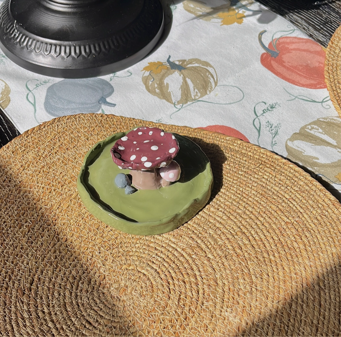 Mushroom Jewelry & Trinket Tray